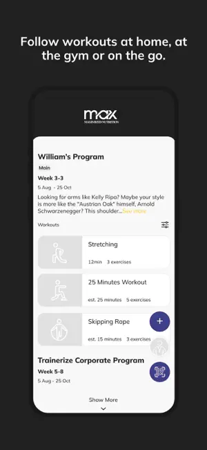 Maximized Nutrition screenshot 3