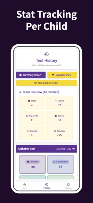 Letter Fluency App screenshot 4