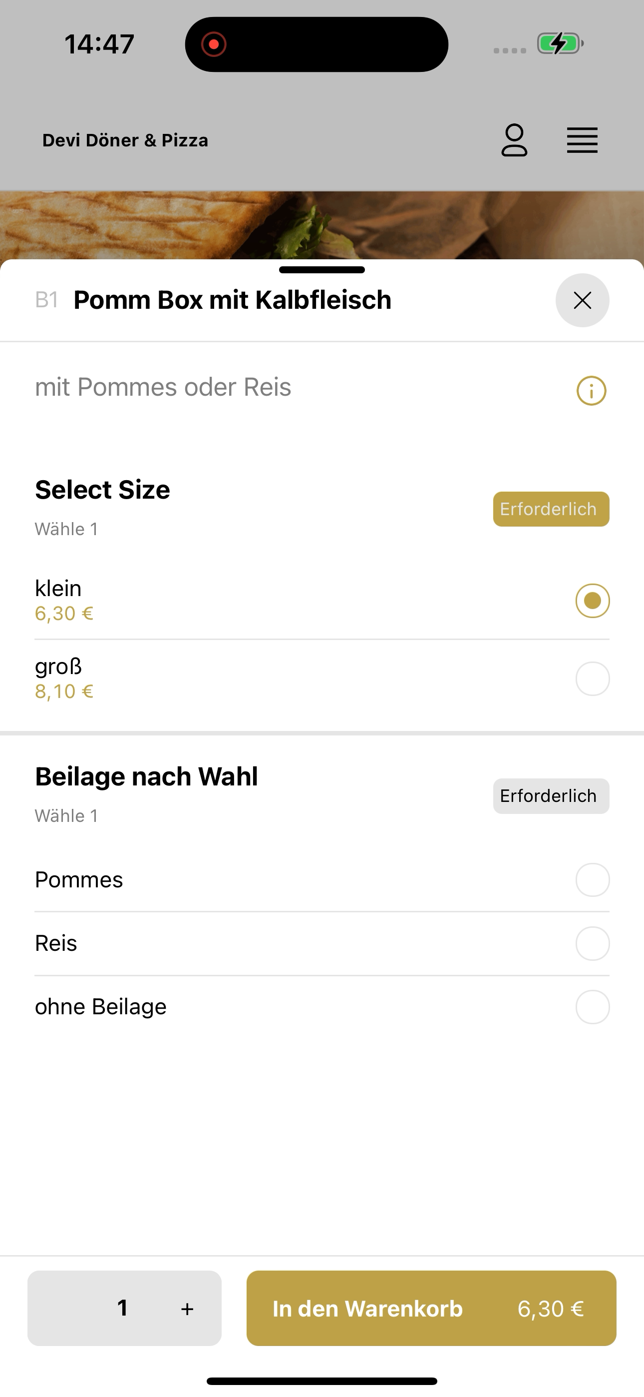 Devi Döner & Pizza screenshot 7