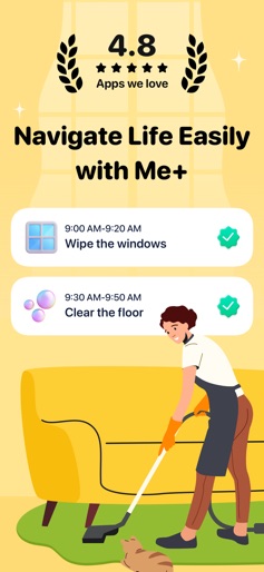 Me+ Lifestyle Routine screenshot