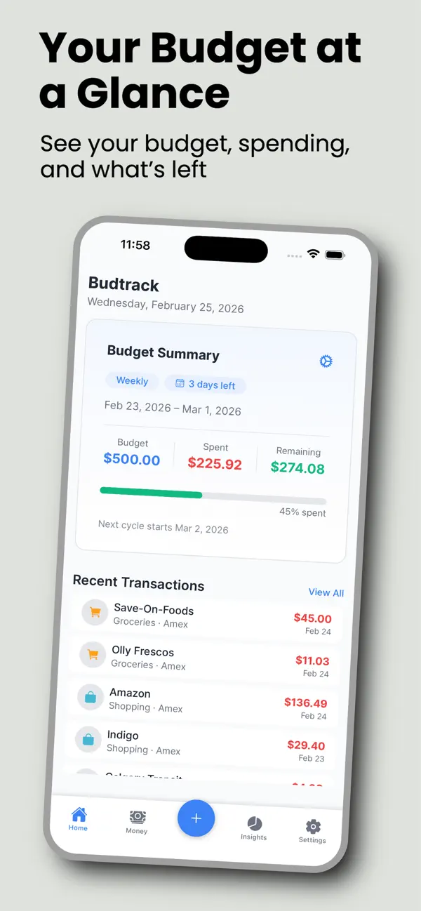 #2. Budtrack (iOS) Podle: OWEN ADLEY