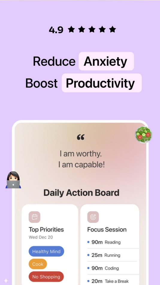 #1. Be Present: Focus Sound &Timer (iOS) 由: LittleBeat Inc