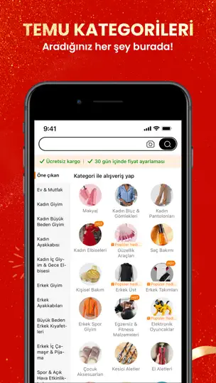 Temu: Milyarder Gibi Harca iPhone Ekran Görüntüsü 5
