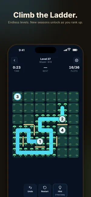 Rill: Number Path Puzzle screenshot 4
