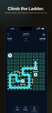 Rill: Number Path Puzzle screenshot 4