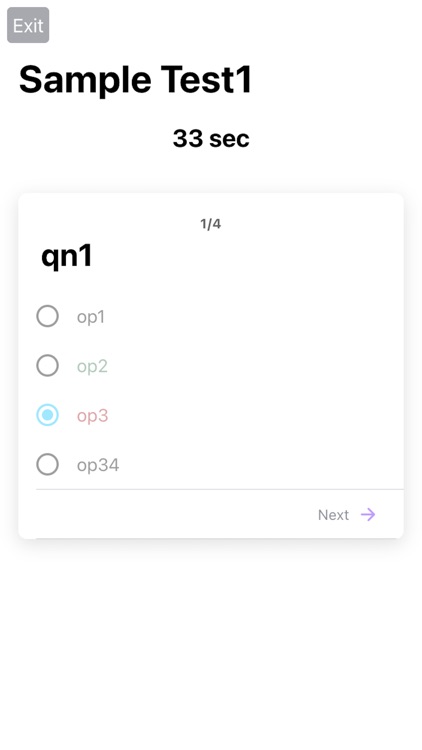 mTest - Mock Test screenshot-4