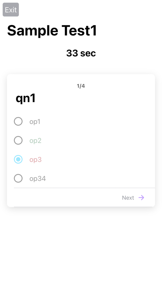 #5. mTest - Mock Test (iOS) 由: Vinod Manammal