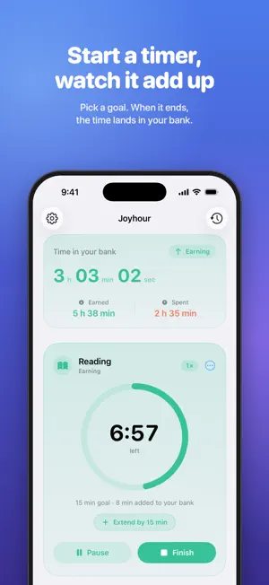 Joyhour: Earn Screen Time screenshot 2