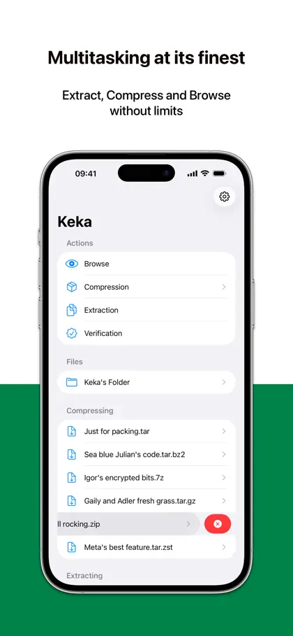 Screenshot 5 di 6 di Keka