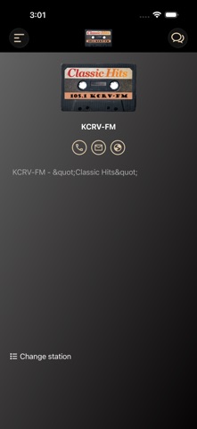 KCRV-FM screenshot
