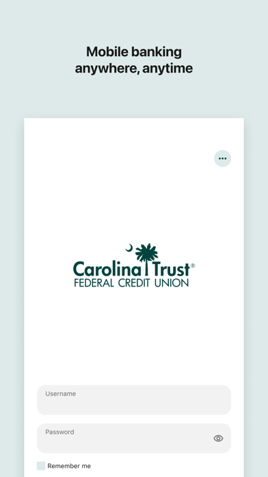 Carolina Trust Mobile Banking Screenshot