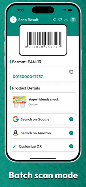 QR Code & Barcode Scanner Pro* screenshot 4