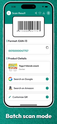 QR Code & Barcode Scanner Pro* screenshot