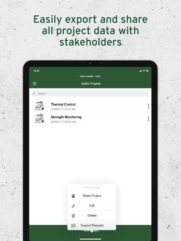 SmartRock iPad screenshot 6 - Business app