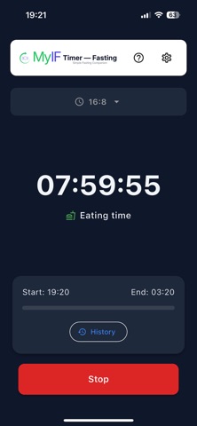 MyIF Timer - Fasting screenshot