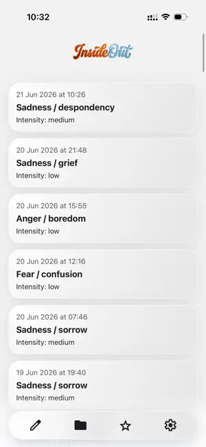 Inside Out: Emotion Tracker screenshot 3