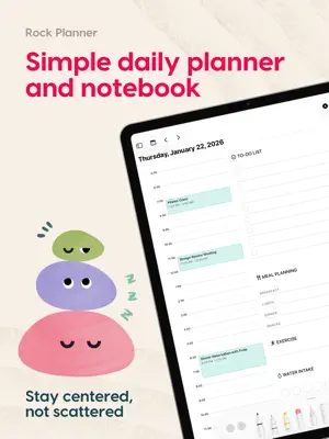 Rock Daily Planner screenshot 1