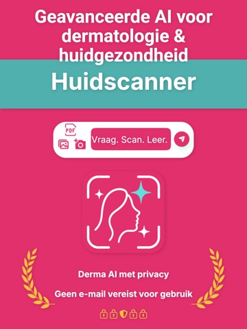 Derma AI: AI voor dermatologie iPad screenshot 1