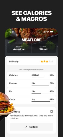 Recipe Book - How To Cook Food iPhone screenshot