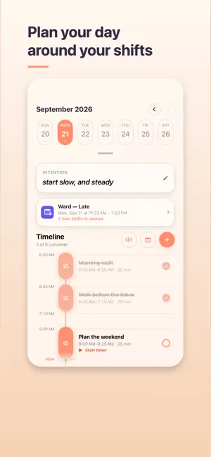 Breakin': Shift Work Planner screenshot 1