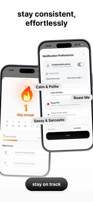 Morie – Your Calorie Diary screenshot 4