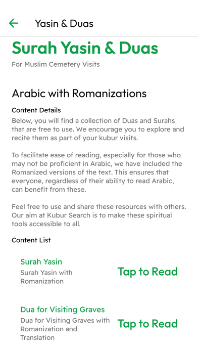Kubur Search Screenshot