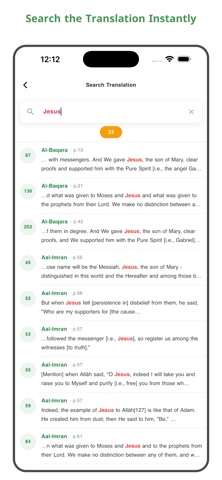 Wird Holy Quran iPhone screenshot