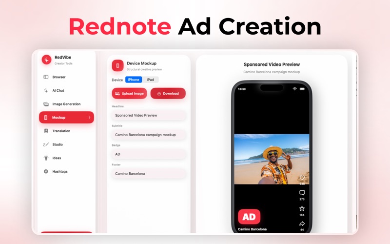 App For Rednote ℠ iPhone screenshot