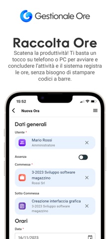 Gestionale Ore Screenshot 4 of 6