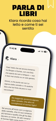Klara — Reading Companion screenshot