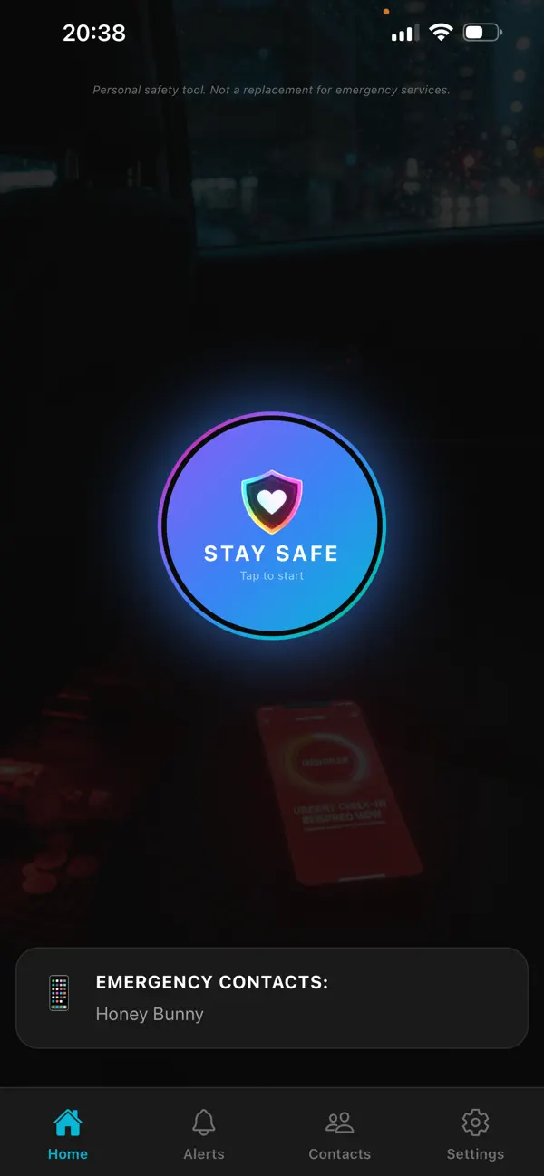 Screenshot #1 pour Am I Safe App