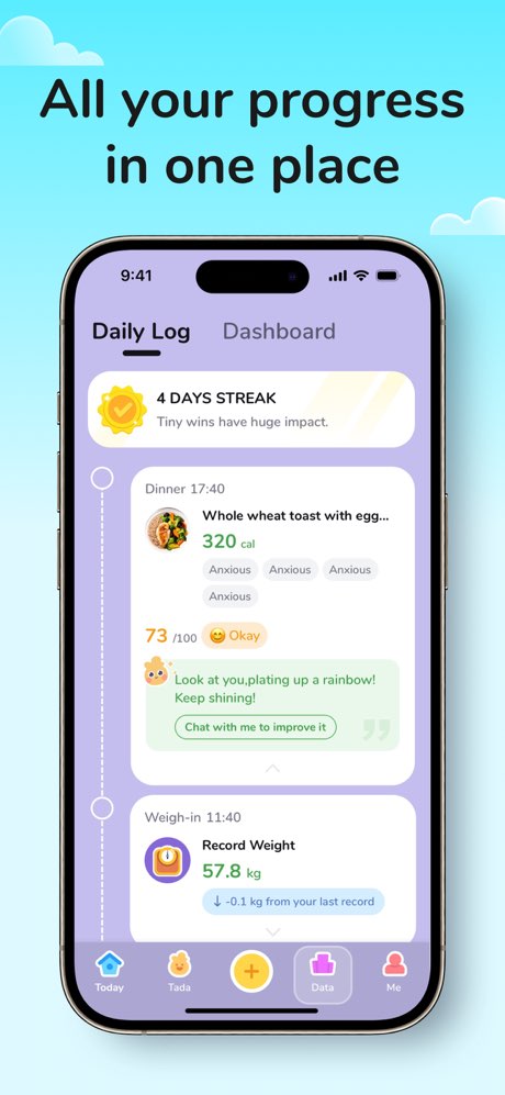 Tada: Weight Loss Pal screenshot 6