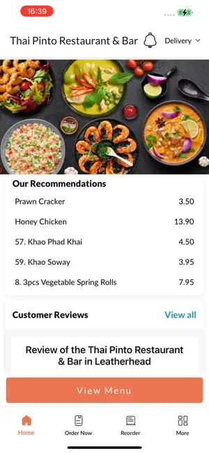 Thai Pinto screenshot 2