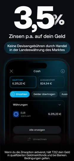 Screenshot von Trading 212 - Stocks & ETFs auf dem iPhone 2