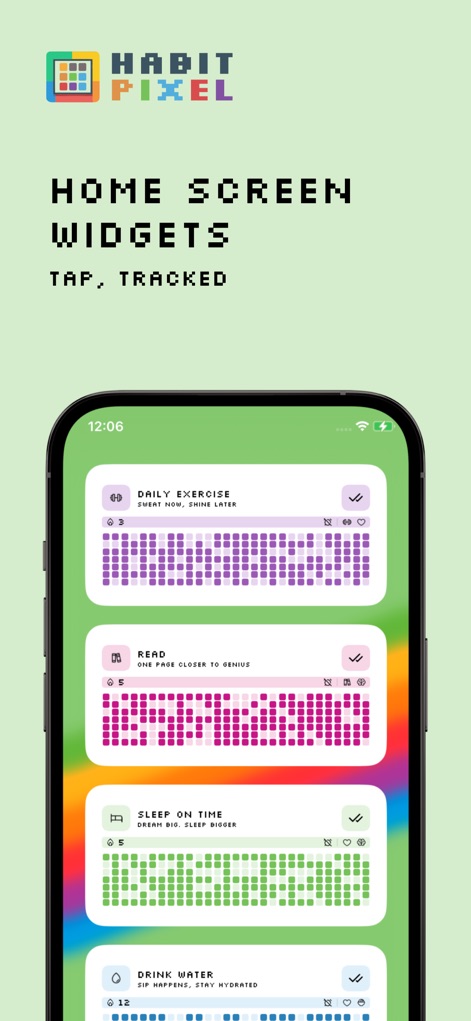 Habit Tracker - Habit Pixel - Productivity App | MWM