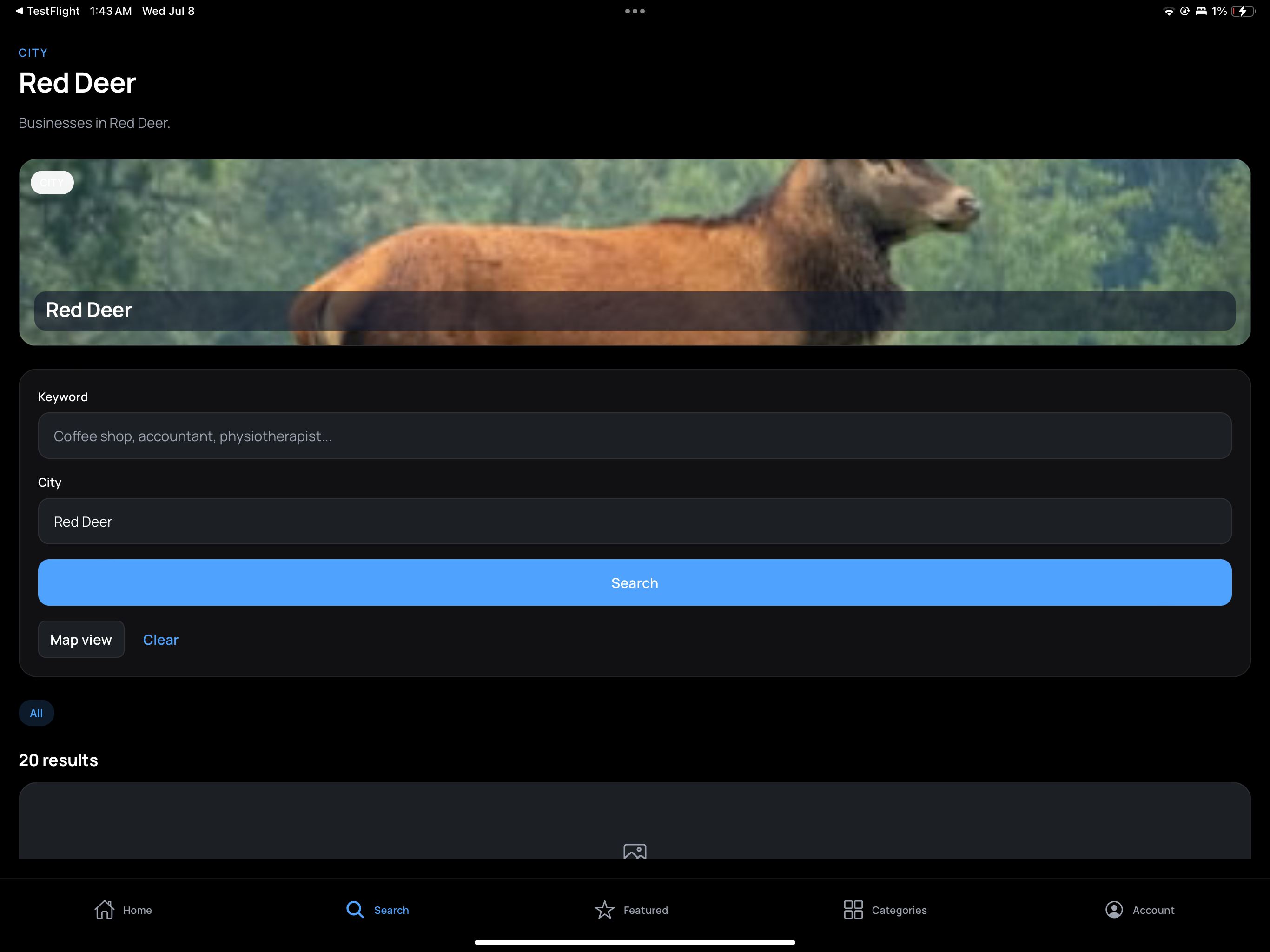Alberta Directory screenshot 10