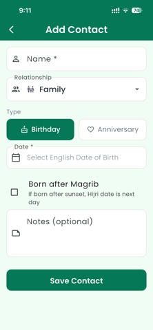 Waras Mubarak iPhone screenshot