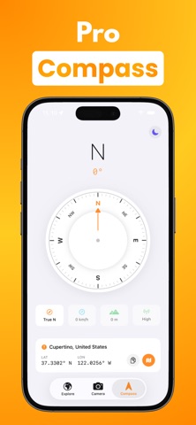 Travel Video Camera & Compass screenshot