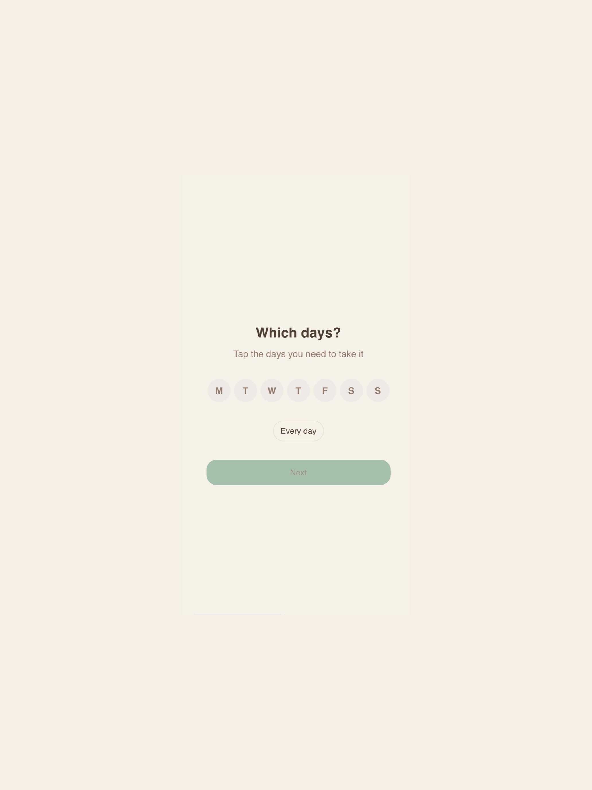 Taken - a daily log screenshot 7