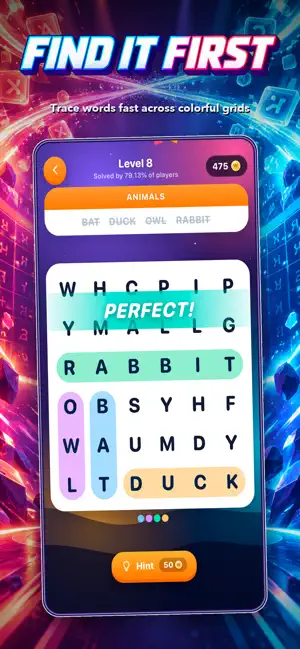Word Search: Multiplayer screenshot 1