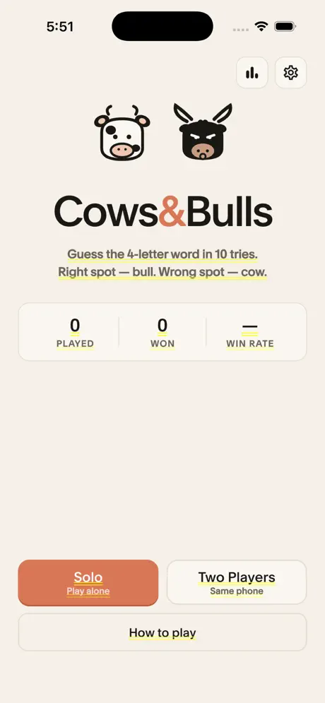 Cows and Bulls - Word Game screenshot 5
