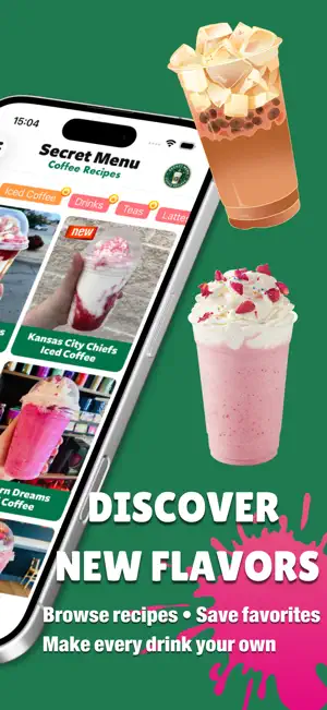 Secret Menu: Coffee Recipes screenshot 2