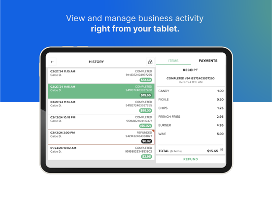 Screenshot #6 pour Ovation Mobile Point of Sale