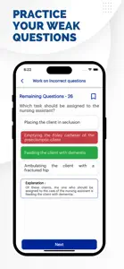NCLEX Nursing Practice Test screenshot #5 for iPhone