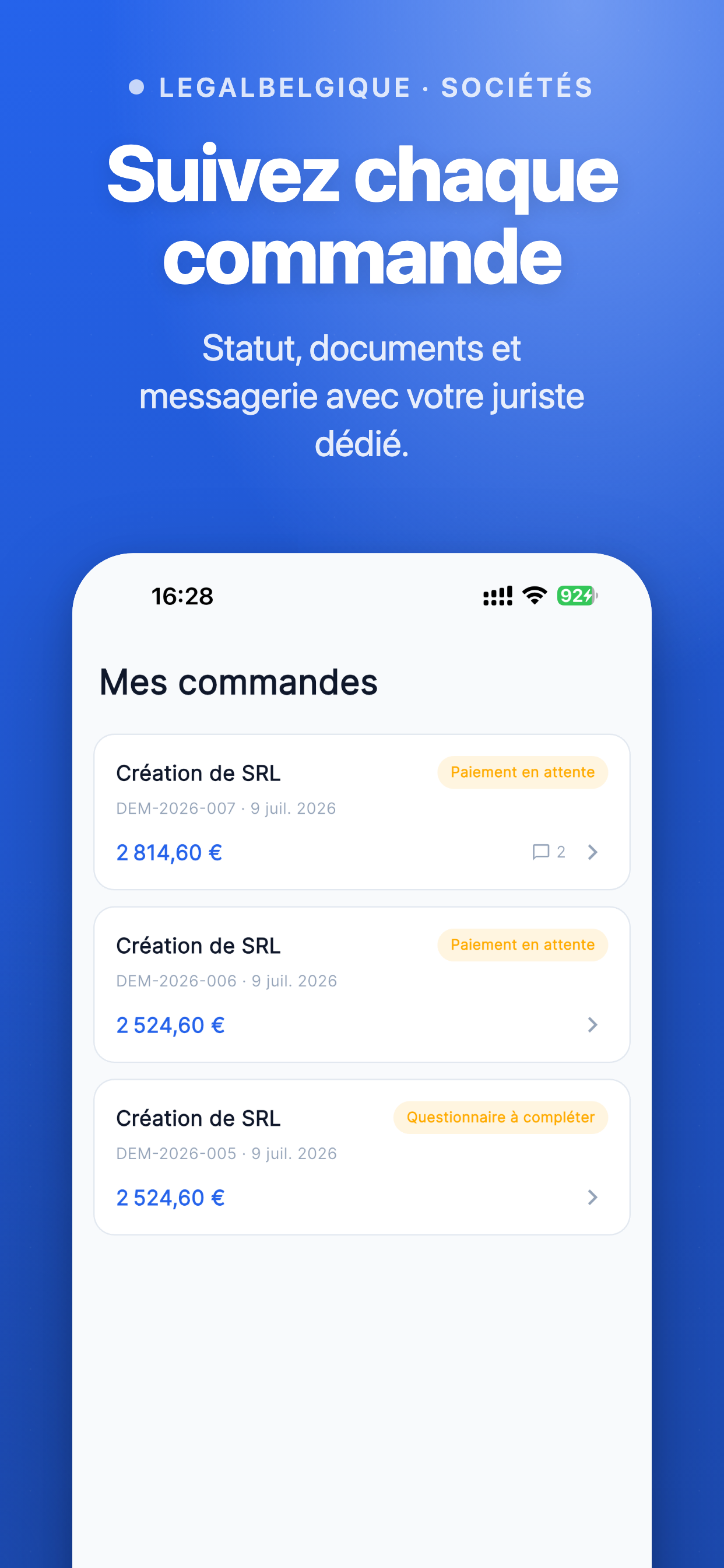 LegalBelgique screenshot 5