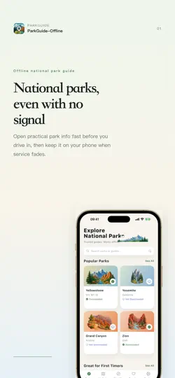 Screenshot von ParkGuide-Offline auf dem iPhone 3