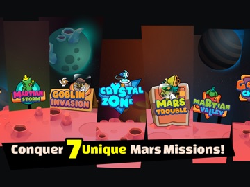 Plants vs Goblins 9: Mars iPad screenshot