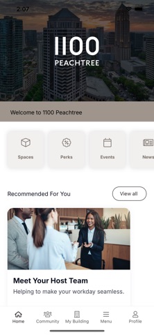1100 Peachtree screenshot