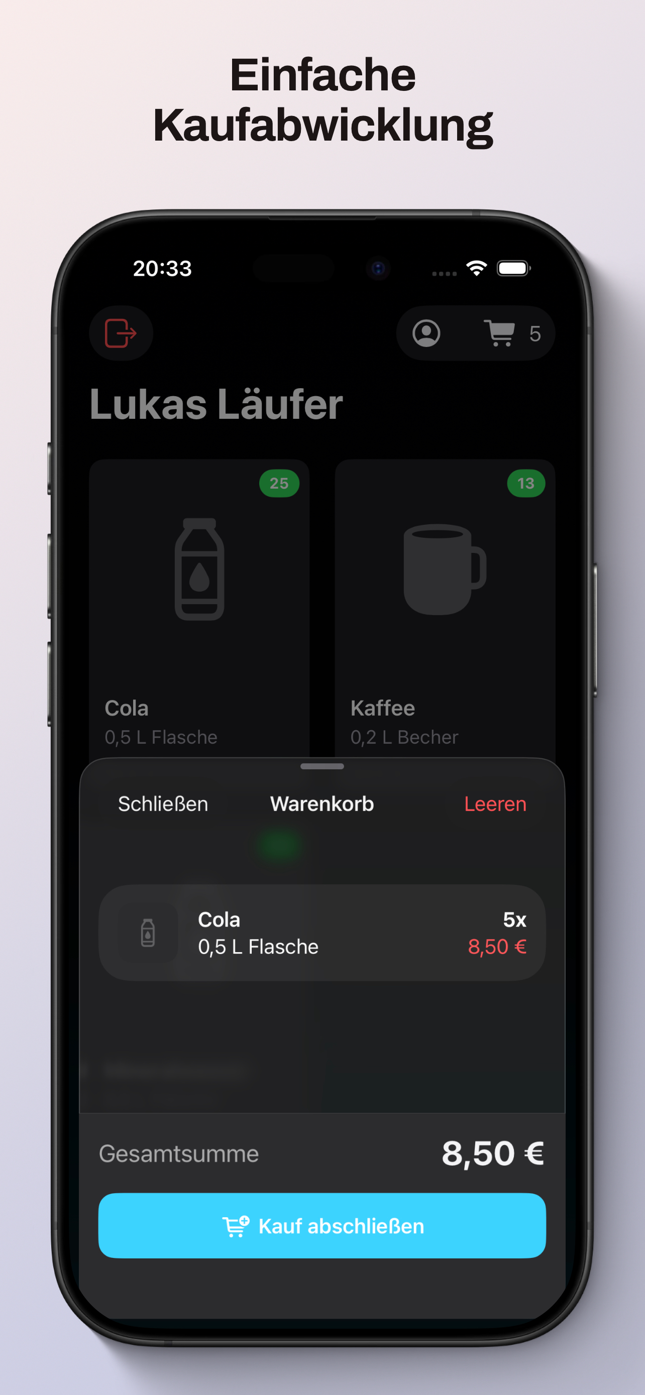 BarHalpper: Drink Management