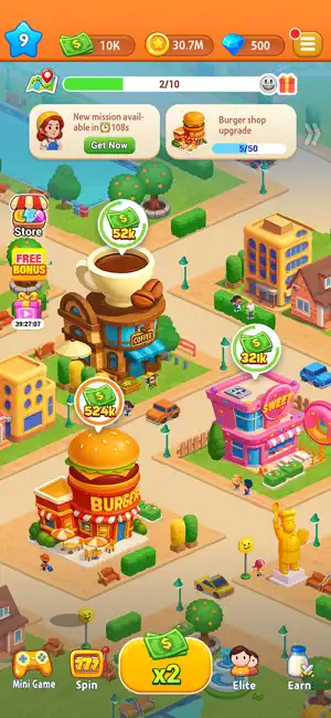 Idle Restaurant Cooking Tycoon screenshot 1